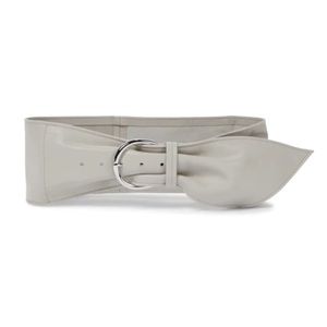 Isabel Marant Luiza Gray Lamb Leather Belt size 80cm